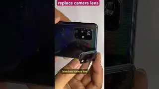 how replace camera lens or glass samsung a71 #short#video#cellphone#repairing