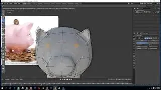 blender 2 8 practice modeling making a piggy bank in blender 2 8