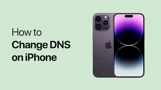 How to change DNS server on iPhone