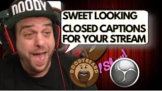 OBS TUTORIAL: Organic looking CLOSED CAPTIONS for your stream!