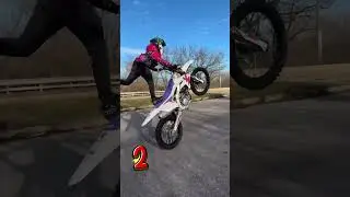 When the rider has full control of the bike.