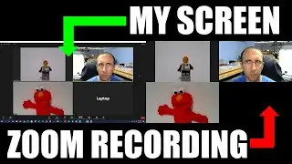 Zoom Recording while Screen Sharing, Pinning, and Spotlighting