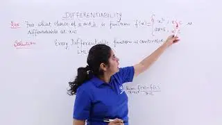 Class 12th – Problem 3 on Differentiability | Continuity and Differentiability | Tutorials Point