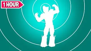 Fortnite POTTED GROOT DANCE Emote 1 Hour Version! (MARVEL)