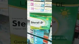 Sterol D capsules | #vitamind#calcium#boneshealth #alnafaypharmacy#pharmacyonair
