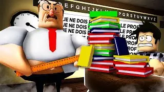 ENFERMER DANS L'ECOLE DU PROFESSEUR ENORME ! (Great School Breakout)