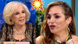 Belén Francese recordó cómo empezó con la poesía y Mirtha deslizó una consulta incómoda