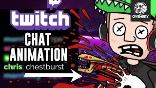 How to create chat animation on TWITCH!! (Stream highlight)