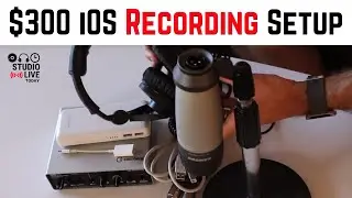 Budget quality RECORDING setup for iPhone/iPad