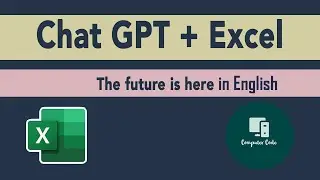 How to Add ChatGPT4 (AI) in Microsoft Excel in English.