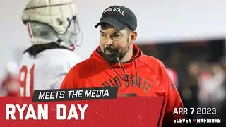 Ryan Day reviews OSU's 11th spring practice, talks injuries to Steele Chambers, Xavier Johnson