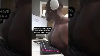 Bro Can Type With His Chest...🤦‍♂️