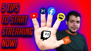 How To Become A Twitch Streamer (In 5 Easy Steps ALL PLATFORMS)