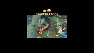 PRACTICE FANNY EVERYDAY, EVERYDAY KOKEY! 🤙😁 | MLBB #mobilelegends #shorts #fannyvideo