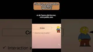 Réussir un POWERPOINT (partie 19) - 