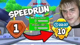 No jokes Rank 10💀SPEEDRUN 🤣(Only memes) 🤣  - Toilet Tower Defense