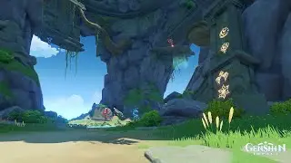 solución del puzzle de la `Isla el Peligro´ | Genshin Impact | El largo camino a casa.