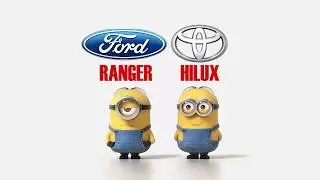 Ford Ranger vs Toyota Hilux 4x4 Minions style