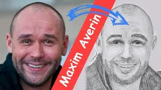 Как нарисовать  Максима Аверина (СТРИМ) / How to draw Maxim Averin (Live) ✏✏✏