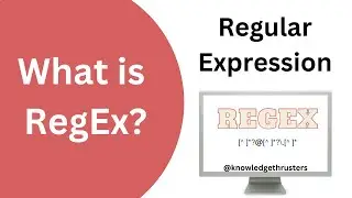 What is RegEx? Regular Expressions (RegEx) Tutorial 