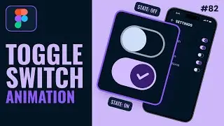 Toggle Switch Button Animation in Figma