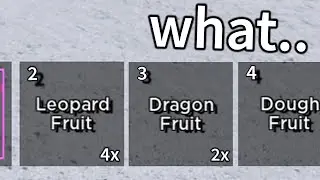 I Tried Mythical Fruit Everytime Glitches in Blox Fruits