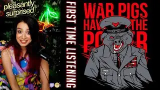 Flowery girly girl listens to Black Sabbath 'War Pigs' for the first time ever ~ metal introduction