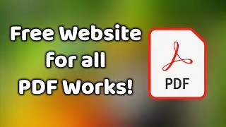 How to Edit PDF & Convert PDF to Word - FREE Website for all PDF related Works 📄 #Shorts