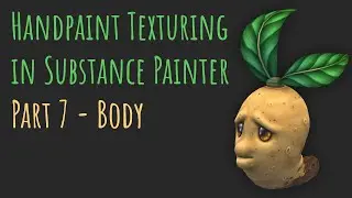 Handpaint Texturing in Substance Painter ┃ Part 7 - Body