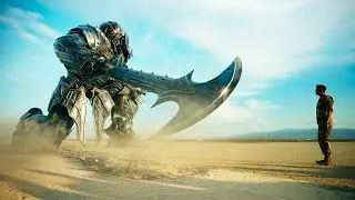 A COLOSSAL PLANET DESTROYING ROBOT invades EARTH in search of MERLINS LEGENDARY STAFF