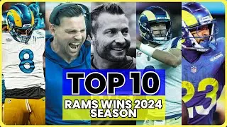 Top 10 Rams Wins of 2024: Favorite Plays That Won the NFC West!