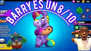 El Nuevo brawler Barry es un 8/10 0: #brawlstars