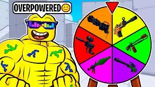 ROBLOX RIVALS Spinning a WHEEL Of WEAPONS