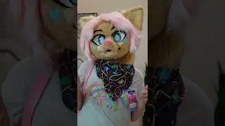 Persian Kemono Cat Fursuit Cosplay Girl - Photoshoot Video on Canon R6 with 24-105mm Lens.