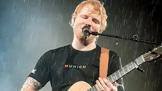 Ed Sheeran - Ed Moments in the Rain - 10/09/2022 Mathematics Tour - Olympiastadion Munchen