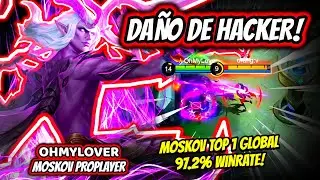 NOT EVEN CHOU CAN DODGE HIS STUNS! MOSKOV TOP 1 GLOBAL 97.2% WINRATE! | MOBILE LEGENDS