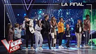 David Bisbal, Aitana y los finalistas cantan 'Si tú la quieres' | Final | La Voz Kids Antena 3 2021