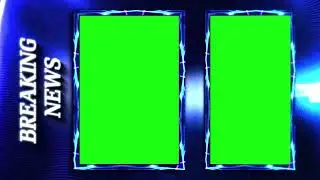 breaking news green screen template | news template green screen intro