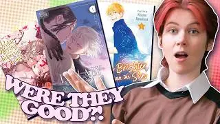 Every Manga I Read This Month