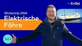 Mit der elektrischen Fähre von Fynshav nach Søby - Wintertrip Folge 3 | EnBW E-Erlebnis