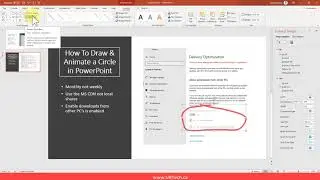 How To Draw & Animate a Hand Drawn Circle in PowerPoint
