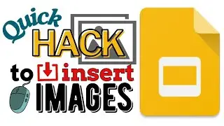 Quickly Insert an Image with this Hack! | Google Slides (Insert Specific Images)