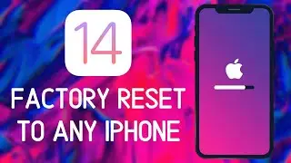 Manually Reset iPhone To Factory Settings [iOS 14]