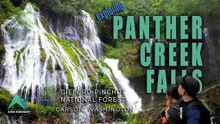 Panther Creek Falls | Best Short Hike | A Unique Washington Waterfall