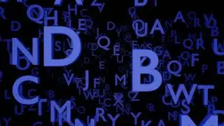 Alphabets | Words Animation video free Footage | non copyrighted footage | NCF