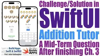 SwiftUI Challenge & Solution: The Addition Tutor App