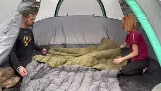 Review of KingCamp Queen Size Camping Blanket, Packable Lightweight Down Alternative Puffy Blanket