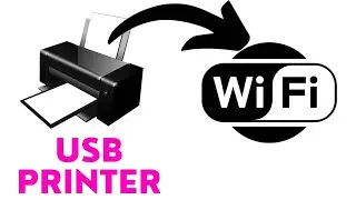 how to make usb printer to wifi printer