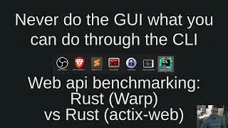 Web api benchmarking: Rust (Warp) vs Rust (actix-web)