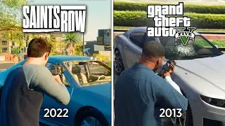 Saints Row 2022 vs GTA 5 - Details Comparison